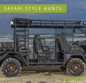 Safari Style Guided Hunts